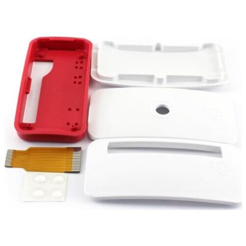 Raspberry Pi ZERO W Original Shell Beautiful Dust-proof Red-White
