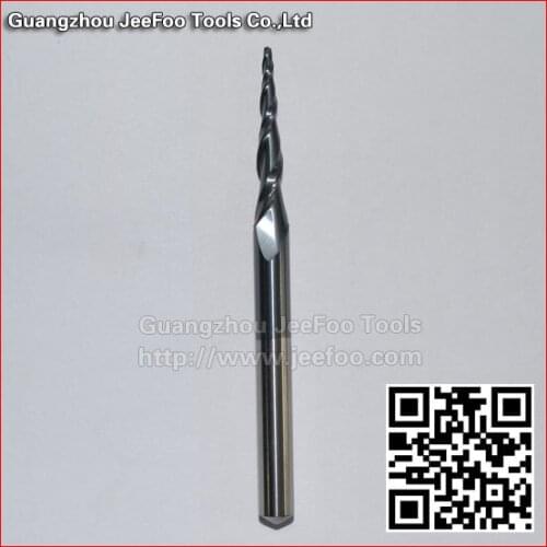 R0.75*30*6D*75L*2F Taper Ball Nose Cutter with coating/Carbide Double Flute Ball Nose Bits /Taper Bits