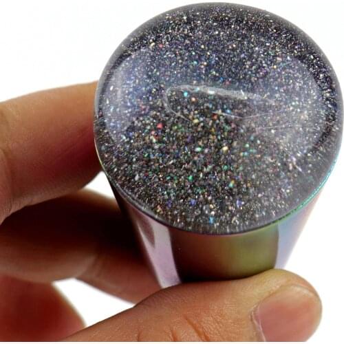 Nail stamper Rainbow Crystal Clear - the best stamper for nail art stamping plates multichrome clear /holo jelly Nail stamper