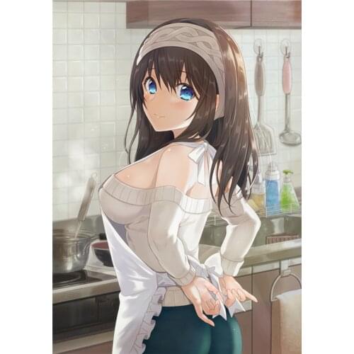 RuleMylife Sagisawa Fumika Anime Cute Girl car stickers decal anime cute car accessories decoration pegatinas para coche