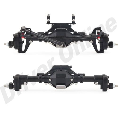 SCX10 Metal Axle Aluminum Front Rear Portal Axles for 1/10 RC Crawler Car Axial SCX10 II 90046 90047 RGT 86100 Upgrade Parts