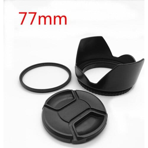 77mm Lens Hood Cap UV Filter For Canon 5D 7D EF-S 24-105mm f/4L Lens,EF 24-105mm f4.0L IS USM