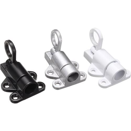 High Quality Aluminium Alloy Self Closing Latch Bolt Door Bolt Latch Sprung Attic Loft Ceiling Hatch Lock Catch Part Hardware
