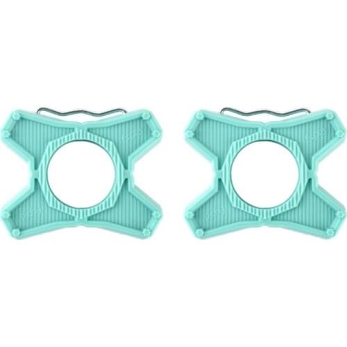 WXTF Great Performance ABS Bicycle Pedals Flat Bracket Converter Compatible with Speedplay Zero Pedals Adapter