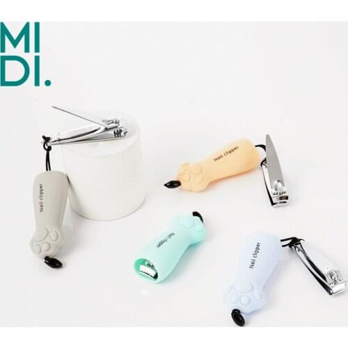 1PCS Lovely Cat paw Carbon Steel Nail Clippers Cutter Professional High Quality Toe Nail Clipper Manicure Toenail Tool