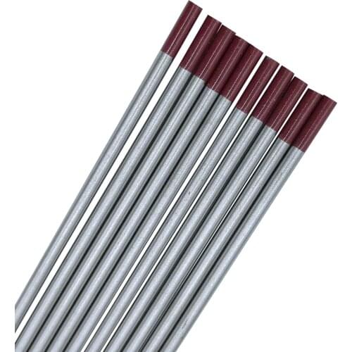 10pcs/Box Welding Electrodes Rods 1.0/1.6/2.4/3.2mm Lanthanum Tungsten Electrodes Low Temperature Tig Soldering Rods Set