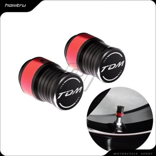 Motorcycle Accessories Valve Stem Cap Set Case for Yamaha TDM850 TDM900 TDM 850 900 Rim