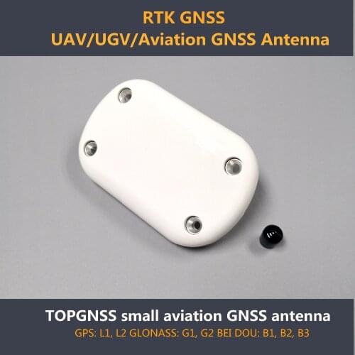 Aviation GNSS antenna UAV RTK GNSS Antenna,GPS / Glonass /Beidou,aircraft drone NAV aviation Antenna,TNC femal connector