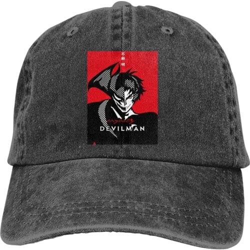 Akira Fudo And Amon The Baseball Cap Peaked capt Sport Unisex Outdoor Custom devilman crybaby Dark Anime Akira Hats