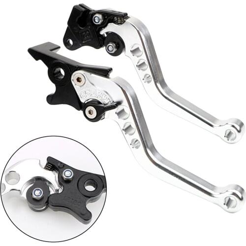 CNC Motorcycle Clutch Drum Brake Lever Handle Universal Fit for Motorbike Modification 1 Pair Alloy Motorcycle Brake Handle