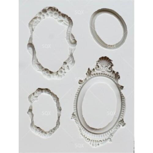 Frame Shape Fondant Cake Baking Molds,Cake Decorating Tools Pastry Tools Kitchen Accessories SQ1509