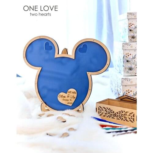 Mouce Wedding Guest Book, Guest Book, Wedding Guest Book, Wedding Guest Book, Wedding Guest Book Alternative, Guest Book