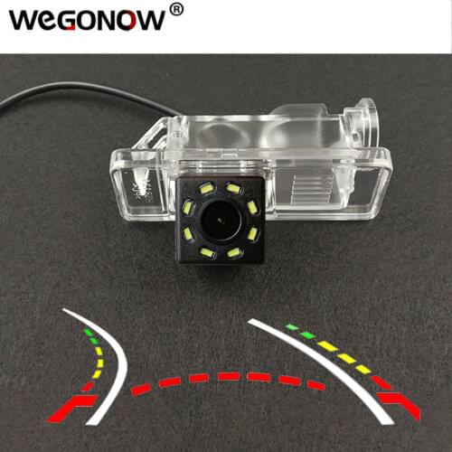 HD Wireless Car CCD Rear Camera Fisheye 4 8 12 led dynamic Night Vision waterproof For Benz B Class Vito Viano Sprinter B Class