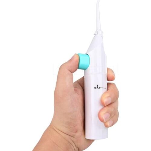 Water Flosser Portable Dental Water Jet Oral Irrigator Tooth Pick No Batteries Dental Cleaning Whitening Cleaner Kit Calculus