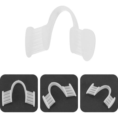 4pcs Mouth Guard Night Grinding Silicone Teeth Guard Alignment Trainer Teeth Retainer Bruxism Mouth Guard for Clenching Guards