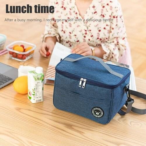 Portable Cooler Bag Picnic Lunch Bag Folding Lnsulation Lce Pack For Food Thermal Cooler Bag Lunch Box Tableware For Camping
