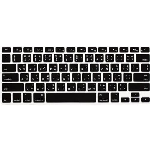 10pcs Silicon TH Thai Laptop Keyboard Cover For Macbook Air Pro Retina 13 15 Notebook Keyboard Skin Protector Accessories