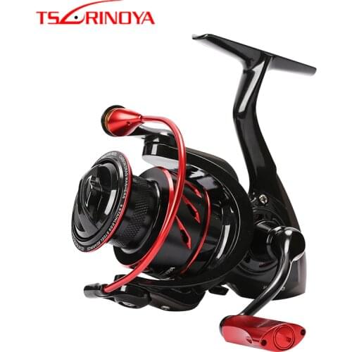 TSURINOYA Fishing Reel WHIRLWING 800 1000 2000 3000 9BB 5.2:1 Max Drag 4-7KG Lure Spinning Reel Saltwater Wheel Pesca Peche