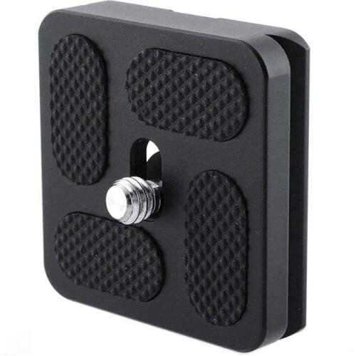 Universal Tripod Monopods PU-40 Quick Release Plate For N1 J1 Tripod Ball Head Arca Swiss 1/4" Screw