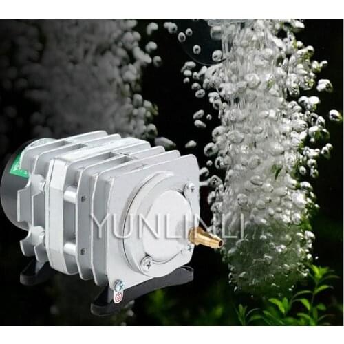 60W 220V Air Compressor Fish Pond Inflatable Aeration Pump Roast Duck Pumping Multi-function Electromagnetic Electric PumpACO328