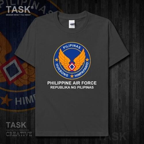 Air Force Philippines Pilipinas PH PHL PHI country mens t shirt Short sleeve clothes casual jerseys Army Tactical Military 01