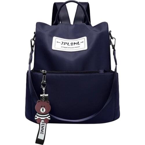 2019 new fashion womens backpack multi-function anti-theft large capacity waterproof lightweight backpack