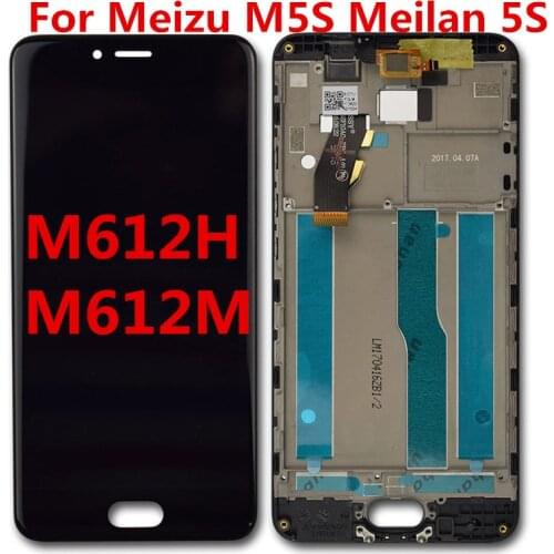 For Meizu M5S Meilan 5S M612H M612M LCD Display Touch Screen Mobile Phone Lcds Digitizer Assembly Replacement Parts