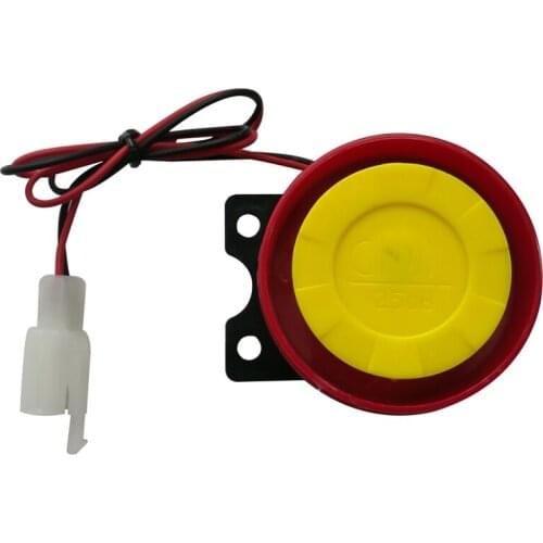 1pc 12V Universal Car Truck Horn Simple Design Motorcycle Electric Driven Air Raid Siren Alarm Safety Horn