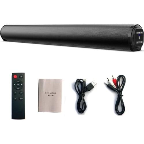 40W TV Soundbar Wall Speaker Home Theater Wireless Bluetooth Speaker with Remote Control sound-bar Subwoofer Music Center Box