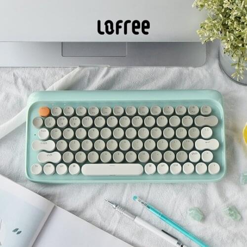 Wireless Mechanical Keyboard Rechargeable Bluetooth Keyboard with Gateron Switch and White LED Backlit for Mac Windows Android