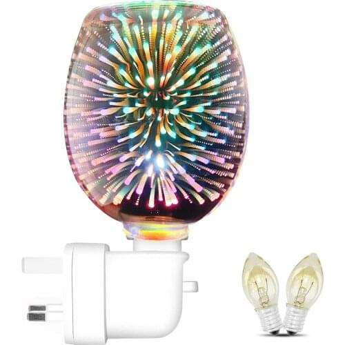 Electric Wax Burner Plug In Metal Oil Burner Wax Melt Burner Candle Warmer Aroma Diffuser Lamp