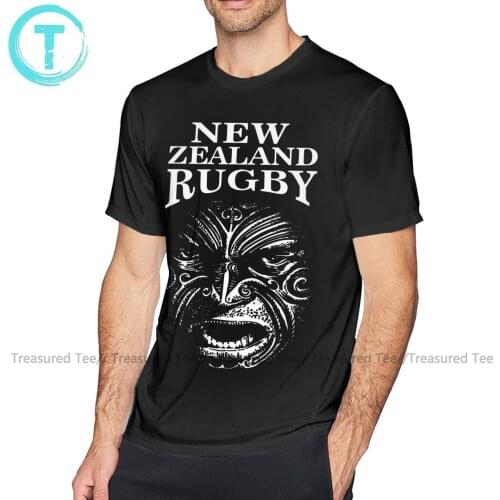 Maori T Shirt New Zealand Rugby Shirt Maori Inspired Silver Fern T-Shirt Men Cotton Tee Shirt Cute Tshirt