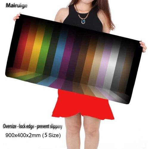 Mairuige Shop Soft Colorful color Large Mouse Pad Mat with Gaming Mouse Pads Computer Peripherals Top Quality Wholesale Retail