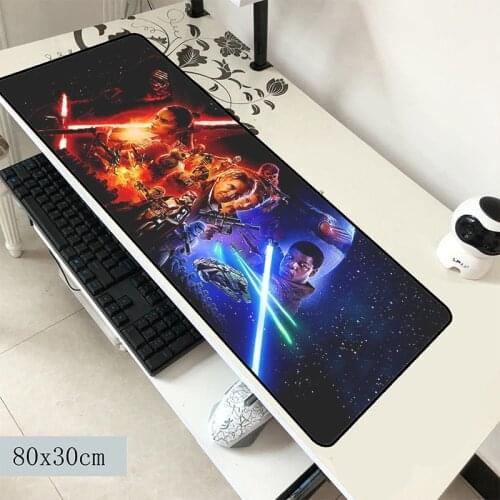 Star wars pad mouse Fashion computer gamer mause pad 800x300x2mm padmouse cool new mousepad ergonomic gadget office desk mat