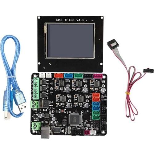 MKS BASE V1.6+MKS TFT28 Color Touch Screen Mega2560 for 3D Printer Motherboard Kits