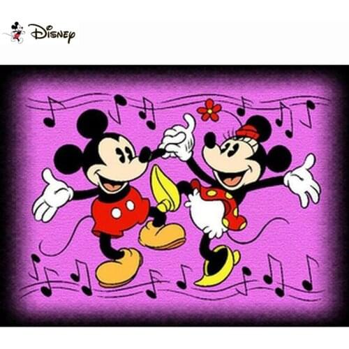 Disney Art 5D Diy Diamond Painting "Cartoon Mickey Mouse" Diamond Pictures Cross Stitch 3D Rhinestone Embroidery Decor A30972