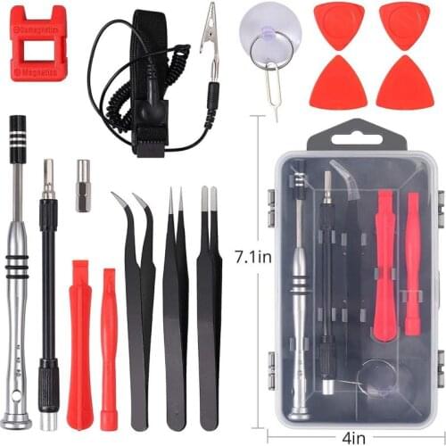 NAN-YU Screwdriver Set Magnetic Screwdriver Bit Torx Multi Mobile Phone Repair Tools Kit Electronic Device 115 in 1