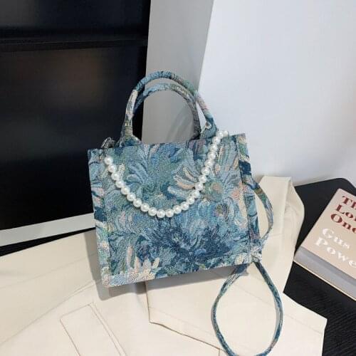 Luxury Calico Tote Bags For Women Brand Designer High-Capacity Canvas Handbag Ladies Street Shopping Shoulder Crossbody Bags