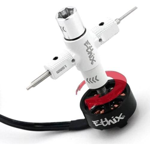 TBS MR.STEELE ETHIX PROP TOOL 8mm Hex Sockets 2.0mm 2.5mm Drivers AIO for RC FPV Racing Freestyle Drones DIY Tool