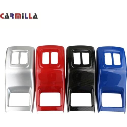 ABS Interior Rear Air Vent Outlet Protection Cover Trim Fit for Jeep Compass 2th 2017 2018 2019 2020 Accessories