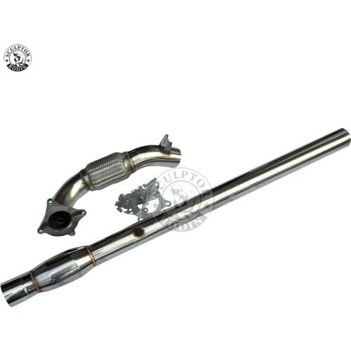 3" Turbo Exhaust Downpipe fit 06-13 Jetta/ 06-10 Passat/06-14 GTi CBFA CCTA MKVI K8-DP226