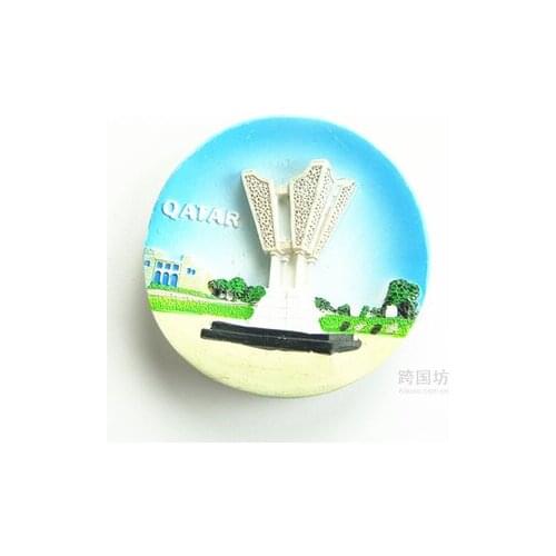 Qatar travel fridge stickers