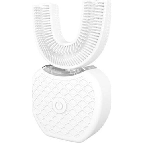 Electric Toothbrush Adults Sonic Automatic Mouth 360 Degrees U Type ABS 4 Modes