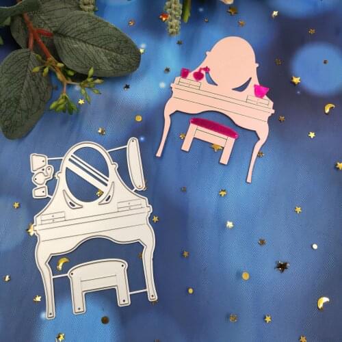 Dresser metal cutting dies 2019 new DIY scrapbook stamp greeting card gift card decorative arts and crafts embossed mold