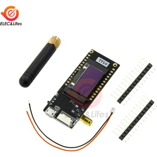 TTGO LoRa32 V2.1 ESP32 Bluetooth WIFI Wireless Module 433/868/915Mhz 0.96 inch Bluetooth wifi wireless module SMA IP5306