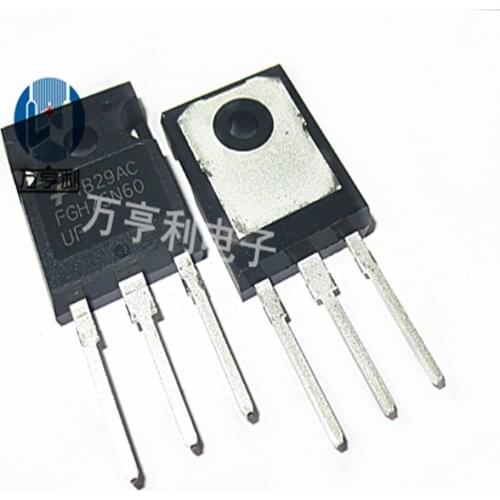 FGH75N60UF TO-247 75A 600V New and Original 5pcs/Lot