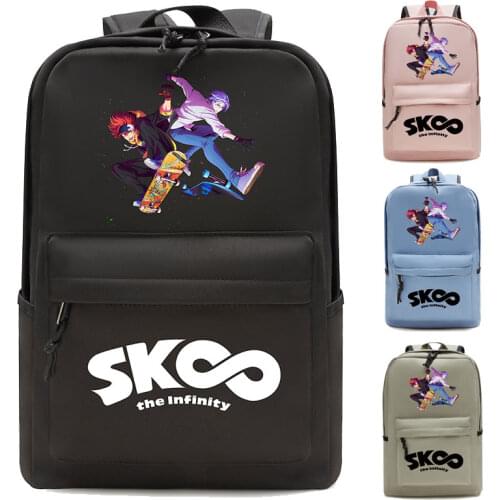 Teenager School Backpack SK8 The Infinity Girls Boys School Bag Kids School Bag Anime SK8 The Infinity Laptop Backpack Rucksack