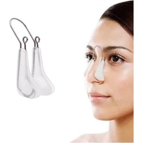 Magic Nose Shaper Clip Nose Up Lifting Shaping Bridge Straightening Beauty Slimmer Device Soft Silicone No Painful Hurt Swimming