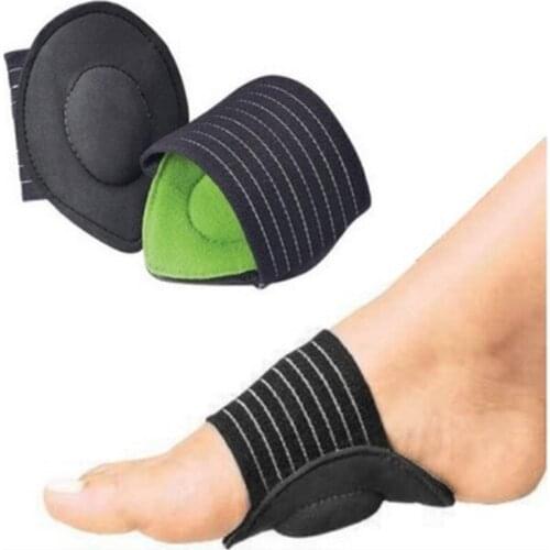 1 Pair Home Portable Mini Cushioned Foot Pad Decrease Plantar Fasciitis Pain Arch Running Mat Night Foot Care Corrector Tools