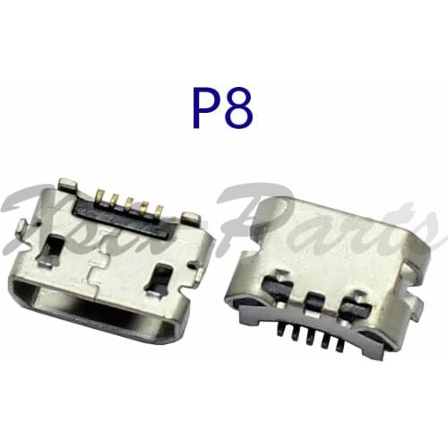 10PCS Charger mini Micro USB jack female Charging Port Dock Connector Socket For Huawei Ascend P8 / P8 Lite / P8 MAX
